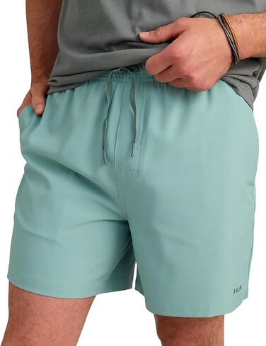 HUK Mens Pursuit Volley Short, Quick-Dry Fishing Shorts for Men, Mineral Blue, Large in Kuwait