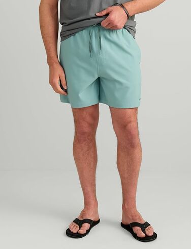 HUK Mens Pursuit Volley Short, Quick-Dry Fishing Shorts for Men, Mineral Blue, Large in Kuwait
