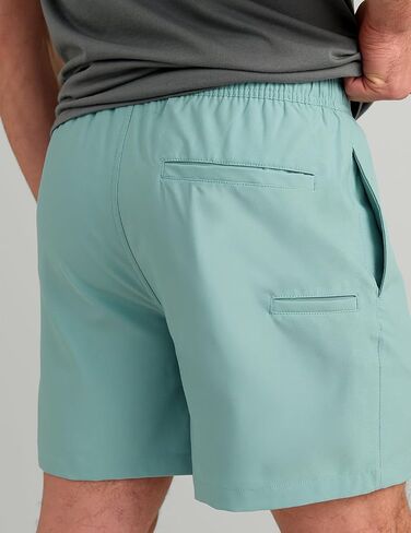 HUK Mens Pursuit Volley Short, Quick-Dry Fishing Shorts for Men, Mineral Blue, Large in Kuwait