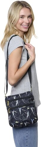 Loungefly Disney Tinker Bell Passport Crossbody Bag Neverland Map Print in Saudi Arabia