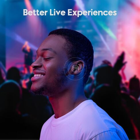 Switchable Concert Ear Plugs for Noise Reduction, Multi-Size Sllicone Earbuds, 3 Noise Relief Modes for Focus, Study, Work and Travel,Hearing Protection, Reusable Ear Plugs (Comfort Varies by Person) in Saudi Arabia