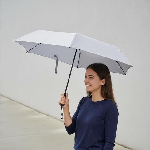 Umbrella Highly Water Resistant Carbon Fiber Portable Umbrella Japanese for Women, Commuting in Kuwait