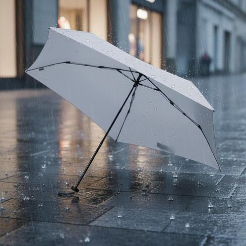 Umbrella Highly Water Resistant Carbon Fiber Portable Umbrella Japanese for Women, Commuting in Kuwait