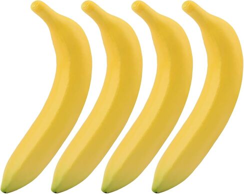 Realistic Plastic Artificial Banana, Simulation Lifelike Fake Fruit, Faux Banana Fake Food Model Display Photography Props for Home Decor Wedding Showcase Kitchen Display (1PC) in Saudi Arabia