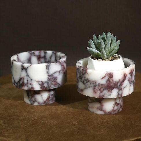 Modern Marble Tealight Holders, Luxurious Votive Candle Holders for Home Decor, Natural Stone Pillar Candle Holder for Table Centerpieces, Elegant Wedding Dinner Party Table Decor in Saudi Arabia