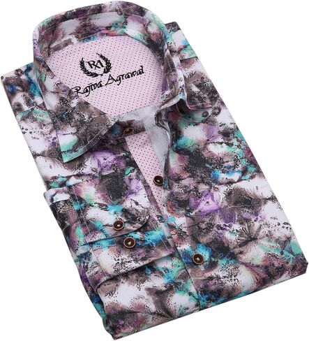 Party Camo Men's Fashion Shirt in Superfine Cotton in Saudi Arabia