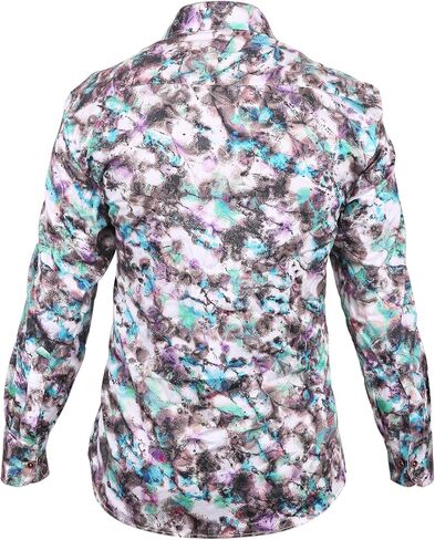 Party Camo Men's Fashion Shirt in Superfine Cotton in Saudi Arabia