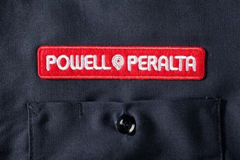 قميص عمل Powell Peralta Winged Ripper، أزرق داكن، 2XL in Kuwait