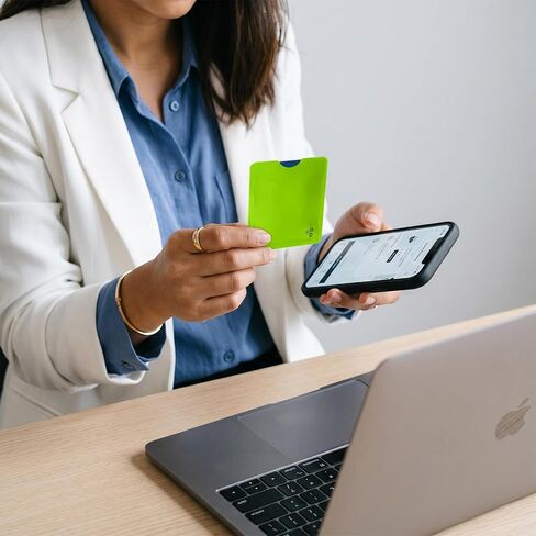 40 قطعة من أكمام حجب RFID للسفر، أكمام حجب RFID، غطاء حماية ملون لبطاقة الائتمان، حامل بطاقة ائتمان مضاد للسرقة، رقائق ألومنيوم مقاومة للماء لحماية بطاقات الائتمان وبطاقات الهوية in Kuwait