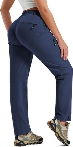 MoFiz Women's Hiking Cargo Pants Lightweight Quick Dry UPF 50 Water Resistant Fishing Camping Travel Pant with 5 Pockets in Kuwait