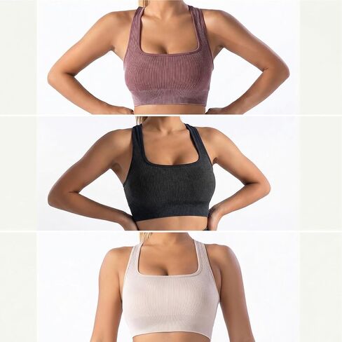 Wireless Bra for Women – Seamless Supportive Activewear Bra, Medium Impact for Yoga, Gym, and Daily Comfort in Kuwait