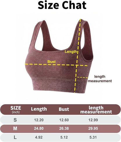 Wireless Bra for Women – Seamless Supportive Activewear Bra, Medium Impact for Yoga, Gym, and Daily Comfort in Kuwait
