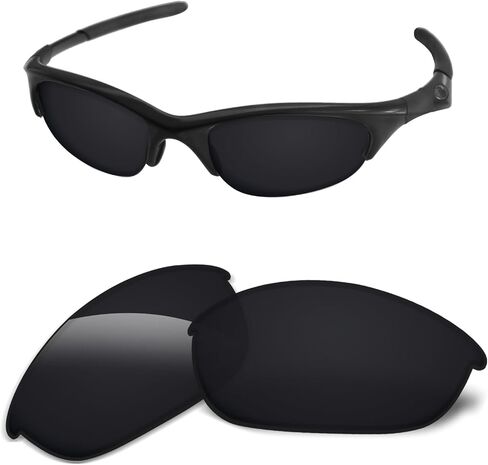عدسات بديلة 1.6 مم متوافقة مع نظارات Oakley Half Jacket مقاس 63 مم، مضادة للخدش والصدمات in Kuwait