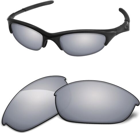 عدسات بديلة 1.6 مم متوافقة مع نظارات Oakley Half Jacket مقاس 63 مم، مضادة للخدش والصدمات in Kuwait