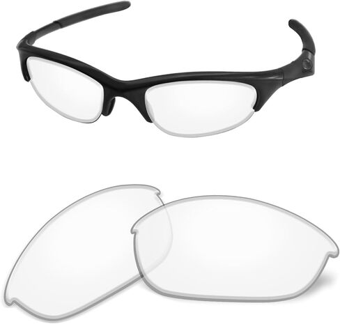 عدسات بديلة 1.6 مم متوافقة مع نظارات Oakley Half Jacket مقاس 63 مم، مضادة للخدش والصدمات in Kuwait