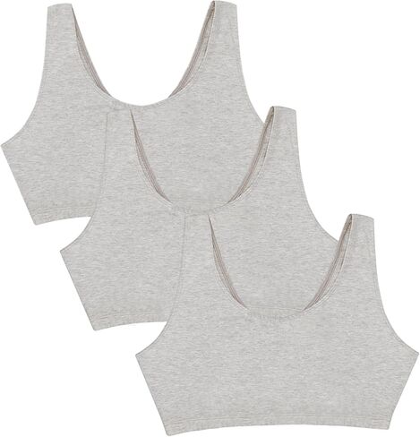Fruit of the Loom Women's Cotton Tank Bra for Women - Ultimate Comfort & Breathable Fit in Kuwait