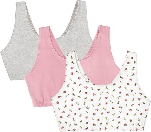 Fruit of the Loom Women's Cotton Tank Bra for Women - Ultimate Comfort & Breathable Fit in Kuwait