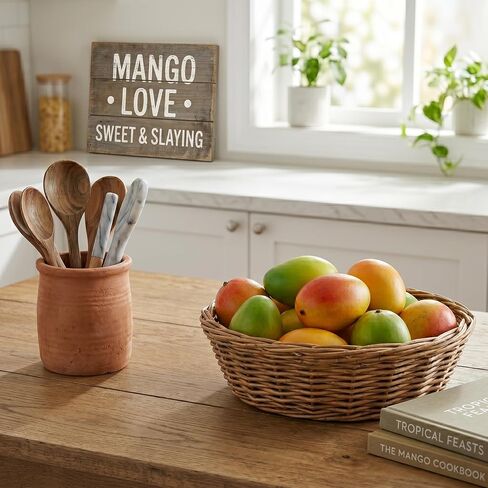 Garneck Artificial Mangoes: 3 Pcs Realistic Fake Fruit Foam Mango Models for Home Kitchen Table Decor Restaurant Display Photography Props in Saudi Arabia