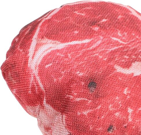 2 Sets Realistic Beef Steak Ornament Simulation Food Artificial Lifelike Fake Beef Meat Model Faux Steak Models in Saudi Arabia