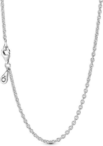 PANDORA Cable Chain Necklace Clear One Size in Kuwait