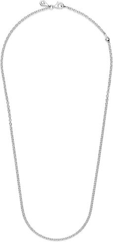 PANDORA Cable Chain Necklace Clear One Size in Kuwait