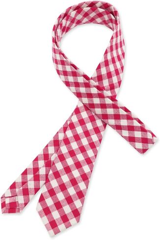 Plaid Ties for Men, Cotton Mens Tie Linen Men's Neck Ties with Striped Pattern for Suit Business Wedding School in Saudi Arabia