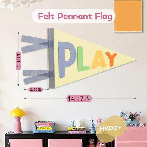 Kids Playroom Decor, playroom wall decor Boys Room Decor Flags, Wall Penants Preppy Navy Blue Wall Hanging Decor for Kids Toddler Boys Nursery play room wall decor in Saudi Arabia
