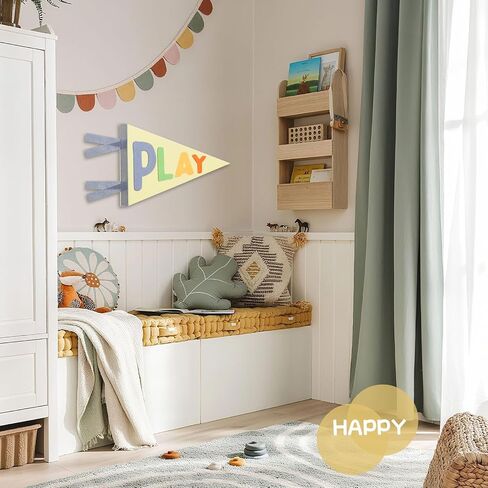 Kids Playroom Decor, playroom wall decor Boys Room Decor Flags, Wall Penants Preppy Navy Blue Wall Hanging Decor for Kids Toddler Boys Nursery play room wall decor in Saudi Arabia