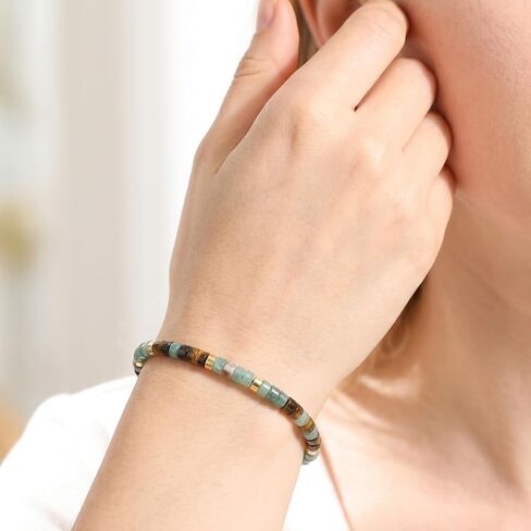 Miscarriage Bracelet Gifts for Women Her - Always in My Heart Morse Code Bracelets with Card Baby Loss Nature Stone Bracelet Jewelry Gifts for Mom Mother Daughter Girlfriend Wife Sympathy Memorial Anniversary‌ in Saudi Arabia
