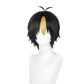 Nishinoya Yuu Cosplay Wig Comic Convention Costume Party Role Play Halloween Christmas Hair +Wigs Cap in Kuwait