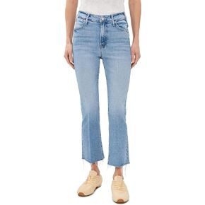 Mother Women's Petite Lil Hustler Ankle Fray Jeans in Kuwait