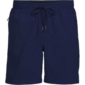 Lands' End Men's Big 7 Inch Volley Hydroliner Swim Trunks 2XL Deep Sea Navy in Saudi Arabia