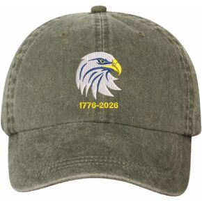250 Anniversary USA Hat 250th Anniversary USA Embroidered Patriotic Hat for Men & Women in Saudi Arabia