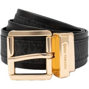 Michael Kors Women's 1.5 Inch Reversible Logo Belt, Stylish Accessory for Everyday, Adjustable Fit in Saudi Arabia