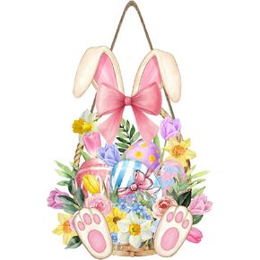 Harooni Summer Beach Wreath for Front Door Hello Summer Door Hanger Nautical Sea Welcome Sign Ocean Starfish Theme Decorations Wooden Plaque for Indoor Wall Hanging Outdoor Outside Porch 10.9"x10.9" in Saudi Arabia