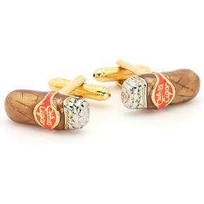 JJ Weston Cuban Cigar Cufflinks. Made in the USA. in Saudi Arabia
