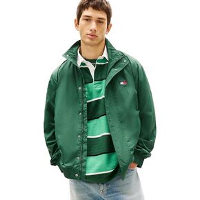 Tommy Jeans Men's Lightweight Essential Windbreaker Jacket With Embroidered Back Flag Logo in Saudi Arabia