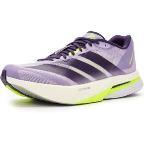 adidas, Womens, Adizero Boston 13 Running Shoes, Powder Plum/Aurora Plum/Preloved Violet, 8, C - Medium in Kuwait