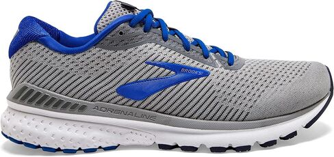 حذاء الجري Brooks Adrenaline GTS 20 للرجال - رمادي/أزرق/كحلي - D - 9.5 in Kuwait