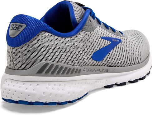 حذاء الجري Brooks Adrenaline GTS 20 للرجال - رمادي/أزرق/كحلي - D - 9.5 in Kuwait