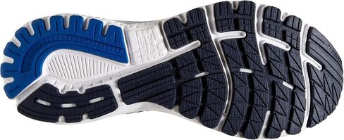 حذاء الجري Brooks Adrenaline GTS 20 للرجال - رمادي/أزرق/كحلي - D - 9.5 in Kuwait