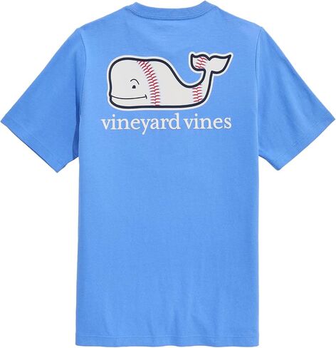 تي شيرت جيب للأولاد بأكمام قصيرة وجيب البيسبول من Vineyard Vines للأولاد in Kuwait