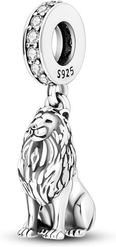 PARCOM 925 Sterling Silver Animal Bead Charms for Pandora Bracelets, Four Leaf Clover Tree of Life Pendants, Compatible with European Snake Chain Necklaces, Hypoallergenic Daily Wear Jewelry Gift for Women Mother's Day Christmas Anniversary in Saudi Arabia