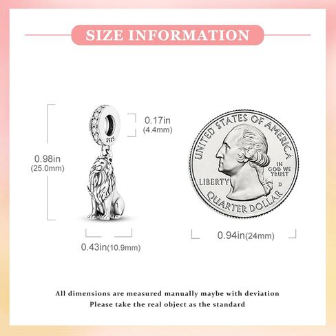PARCOM 925 Sterling Silver Animal Bead Charms for Pandora Bracelets, Four Leaf Clover Tree of Life Pendants, Compatible with European Snake Chain Necklaces, Hypoallergenic Daily Wear Jewelry Gift for Women Mother's Day Christmas Anniversary in Saudi Arabia
