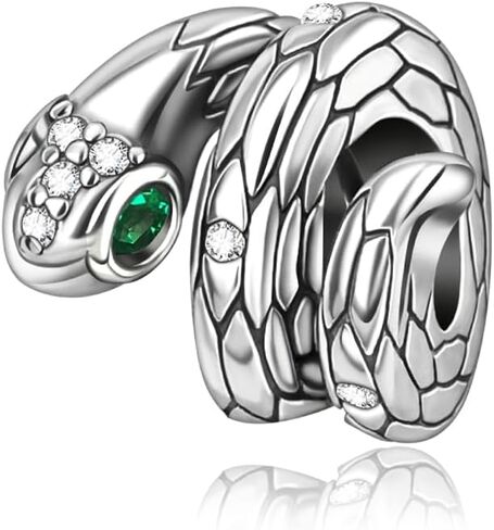 PARCOM 925 Sterling Silver Animal Bead Charms for Pandora Bracelets, Four Leaf Clover Tree of Life Pendants, Compatible with European Snake Chain Necklaces, Hypoallergenic Daily Wear Jewelry Gift for Women Mother's Day Christmas Anniversary in Saudi Arabia