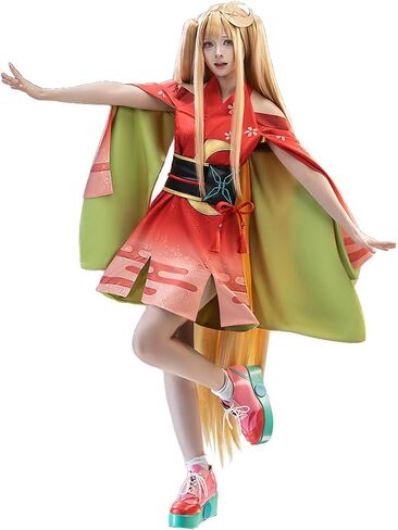 KIRA KIRA Anime Cosplay Costume Doki-R Red Princess Kimono Uniform Dress Outfits Halloween Costume for Women in Kuwait