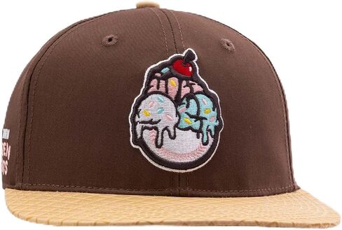 Baseballism Youth and Toddler Chocolate Ice Cream Sundae Snapback Cap in Kuwait