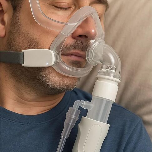 Oxygen Enrichment Port Connector fits CPAP Tubing Hose - Breathing Tube Oxygen Adapter, 5 Pcs in Kuwait