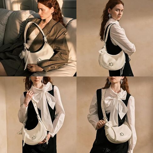 Cnoles Shoulder Bag For Women Cute Hobo Purses And Handbags Ladies Fashion Leather Crossbody Purse With Adjustable Strap in Saudi Arabia