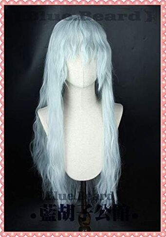 Griffith Cosplay Wig High-temperature Fiber Heat Resistant Synthetic Wigs for Halloween Costume Party Role Play+Wig Cap in Saudi Arabia